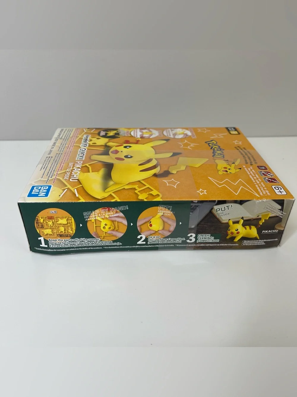 Bandai Pokemon Pikachu (Battle Pose) Model Kit Quick!! NIB